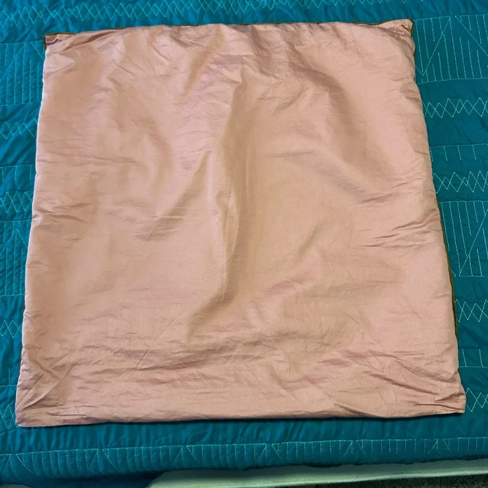 West Elm Two Toned Pink Euro Sham